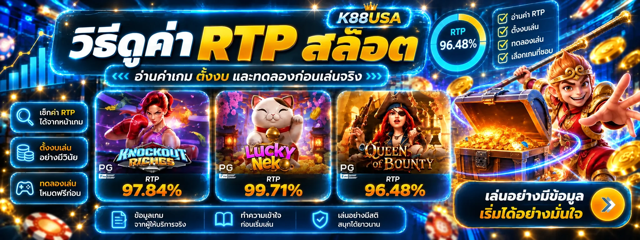 K88USA | RTP สล็อตคืออะไร อ่านค่าและวางงบให้เป็น