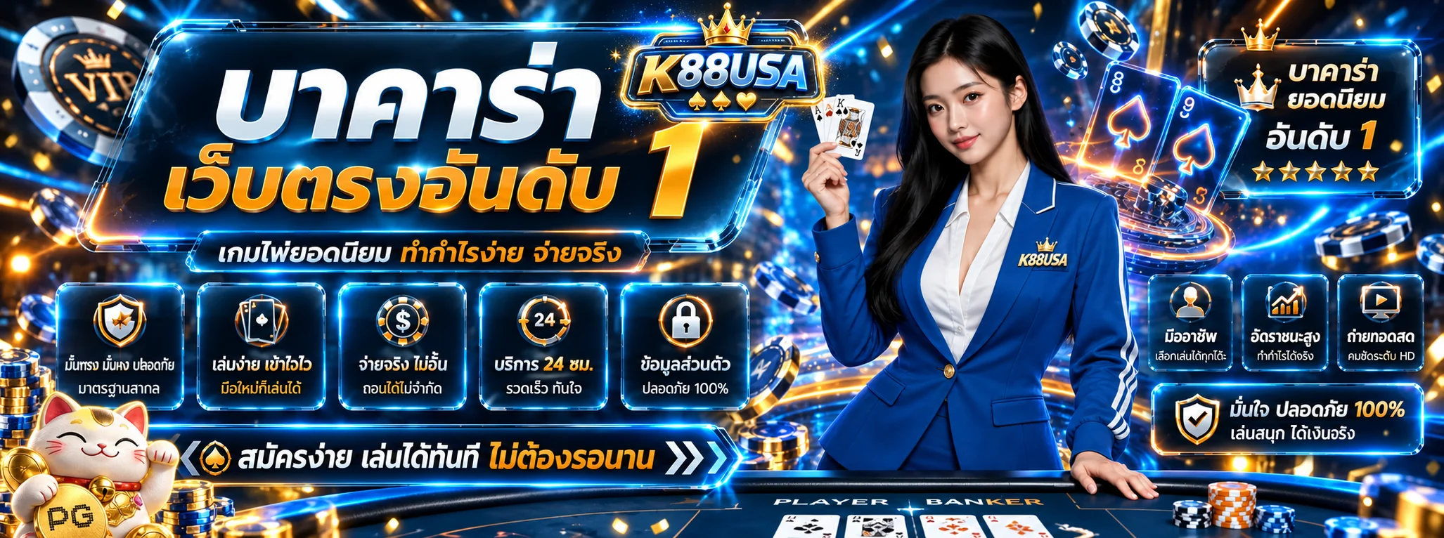 K88USA เว็บตรง ทางเข้าเล่น ฝากถอนออโต้ 24 ชม.
